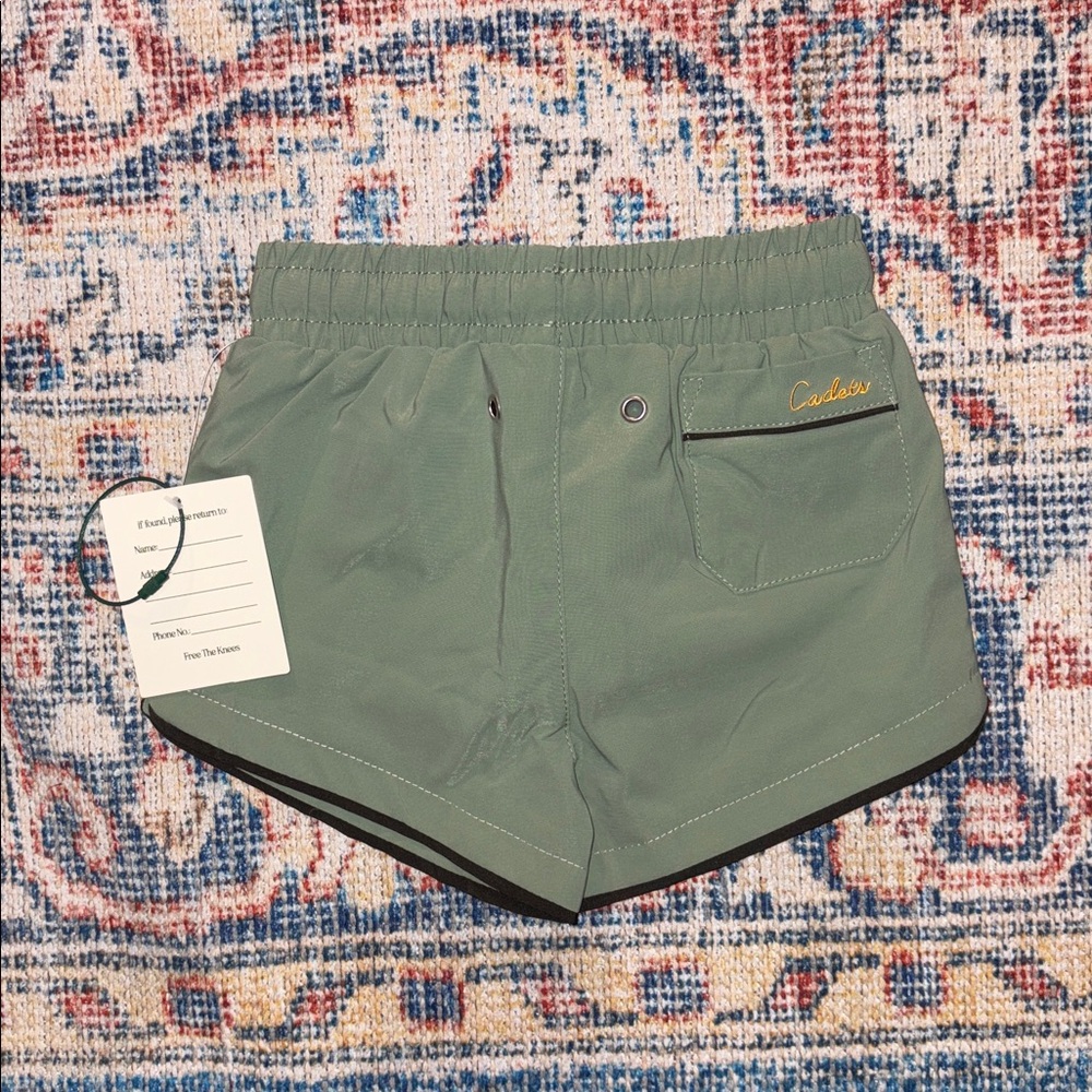 Cadets Cabana Swim Shorts in Green SZ 2/3 NWT - Picture 2 of 3